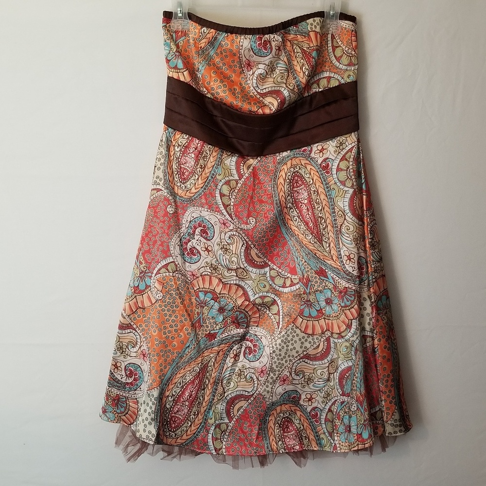 60 Sz 9/10 Studio Y dress with attached tulle slip